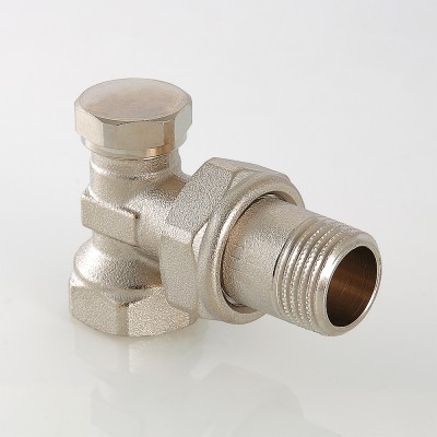 Клапан запорный угловой 3/4" Valtec  VT.019.N.05