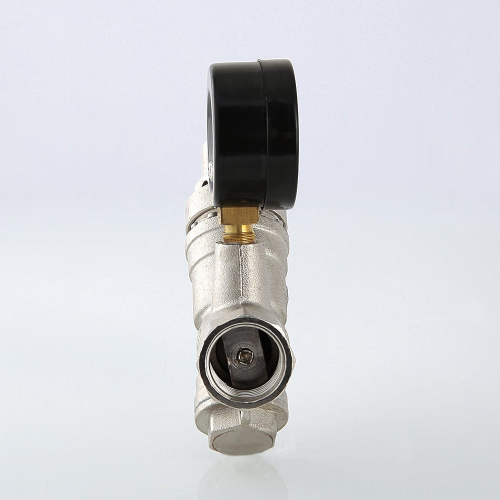 Подпиточный клапан 1/2" с фильтром и манометром Valtec VT.515.N.04