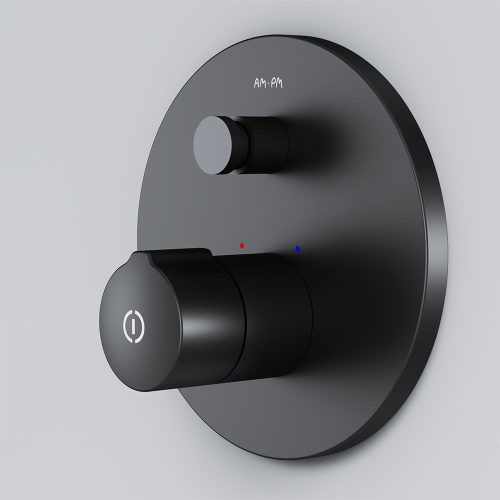 Смеситель встраиваемый Am.Pm X-Joy F85A45722 TouchReel черный, 2 потребителя