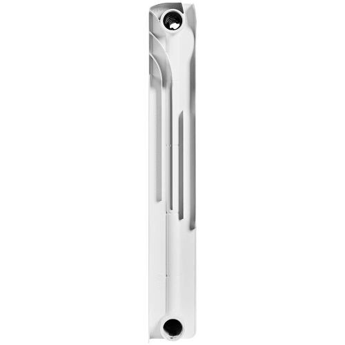 Биметаллический радиатор Rommer Optima Bm 500 - 10 секции, боковое, белый RAL9016