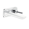 Смеситель для раковины Hansgrohe PuraVida 15084000 хром, настенный, излив 165 мм