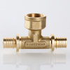 Тройник надвижной Valtec 20(2,8)х1/2"х20(2,8) VTm.432.BG.200420