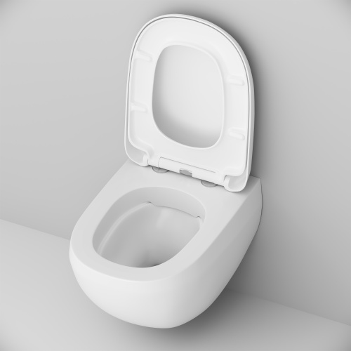 Подвесной унитаз Am.Pm Sensation C301700WH белый, FlashClean безободковый
