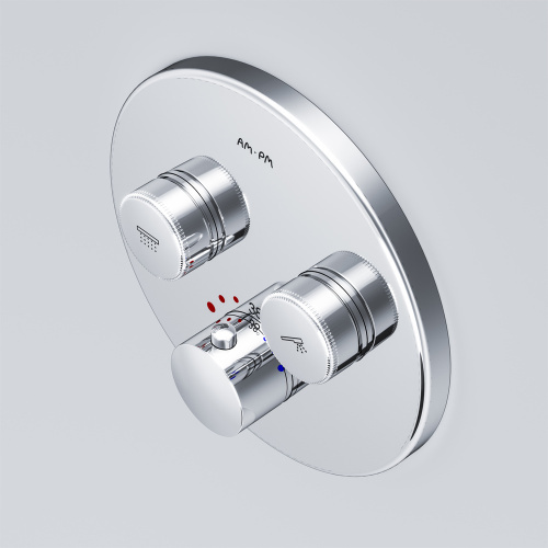 Смеситель встраиваемый Am.Pm Inspire V2.0 F50A85700 TouchReel с термостатом, 2 потребителя, хром