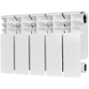 Биметаллический радиатор STOUT TITAN 200 - 6 секций, боковое, белый RAL 9016