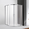 Душевой уголок 100x100 Cezares MOLVENO-R-22-80+20-P-Cr
