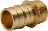 Соединитель РОСТерм 25x3/4"Н латунь, лайт Q&E PE-x L25COUP34EXT
