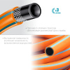 Шланг 3/4 поливочный бухта 50 м GRINDA PROLine FLEX 3, армированный трехслойный 20атм