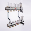 Коллектор отопления Valtec 1"латунь, 10x3/4"ЕК без расходомеров VTc.594.EMNX.0610