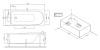 Ванна акриловая AM.PM Like 700x1500x485 W80A-150-070W-A