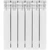 Биметаллический радиатор STOUT TITAN 500 - 6 секций, боковое, белый RAL 9016