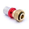 Соединитель евроконус пресс Tiemme 16x1/2"(16)В металлопластик 1650028