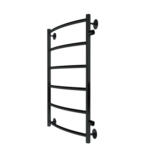 Полотенцесушитель Indigo Arc 394x700, черный муар