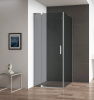 Душевой уголок 100x70-80 Cezares SLIDER-AH-1-100-70/80-C-NERO