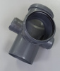 Крестовина двухсторонняя 110x110x50-87° Sinikon