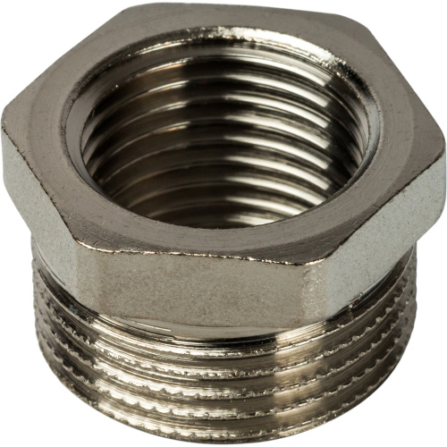 Футорка Stout 3/4"x1/2"НВ никелированная SFT-0029-003412