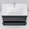 База под раковину подвесная AM.PM Inspire 2.0 графит матовый M50AFHX1003GM