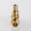 Тройник надвижной переходной Valtec 25(3,5)х20(2,8)х20(2,8) VTm.431.BG.252020