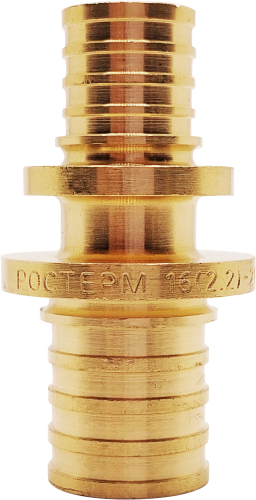 Муфта переxодная РОСТерм 20x16 латунь PE-x 1620COUPBR