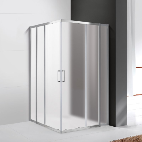 Душевой уголок 130x130 Cezares MOLVENO-A-22-100+30-P-Cr