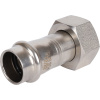 Соединитель с накидной гайкой 18x3/4" пресс, нержавеющая сталь Rommer