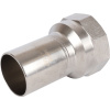 Вставка переходная НПр-ВР 35x11/4" пресс, нержавеющая сталь Rommer