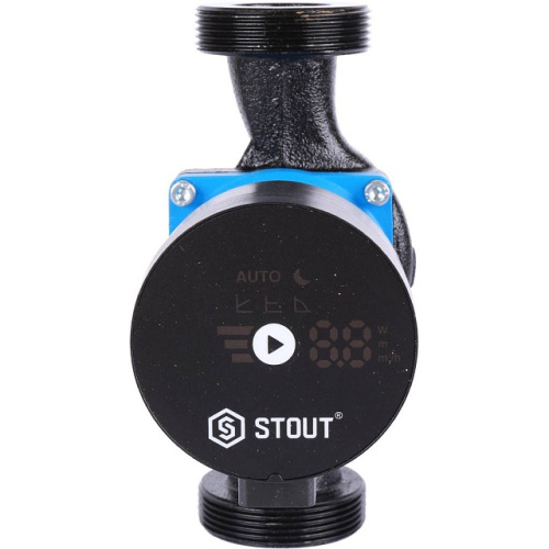 Циркуляционный насос Stout MINI Pro 32/80-180 мм, до 71 л./мин., 5 режимов работы