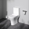 Унитаз-компакт Am.Pm Sense C748600SC белый, FlashClean безободковый с сиденьем микролифт