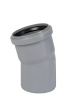 Отвод 75x15° PP HTB Ostendorf внутренняя канализация