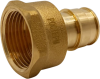 Соединитель РОСТерм 25x3/4"В латунь, лайт Q&E PE-x L25COUP34INT