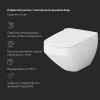 Унитаз-биде с инсталляцией Am.Pm IS450A38.CCC50A сенсор Touchless Pro черный + Inspire V2.0 белый, безободковый, электрокрышка биде