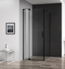 Душевой уголок 100x70-80 Cezares SLIDER-AH-1-100-70/80-C-NERO