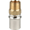 Соединитель пресс Stout 20х1/2"Н металлопластик SFP-0001-001220