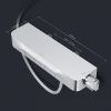 Смеситель для ванны AM.PM Func F8F10500 кнопочный с полкой, изливом, хром