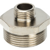 Ниппель переxодной Stout 1 1/4"x1/2"НН никелированный SFT-0004-011412