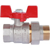 Кран шаровой 3/4"ВН с американкой, ручка бабочка Rommer