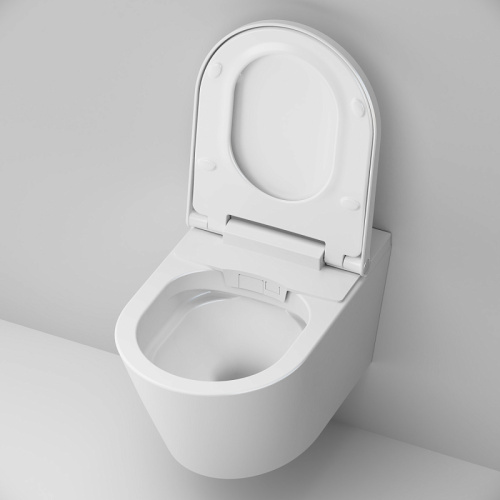 Подвесной унитаз-биде Am.Pm Inspire CCC501700SC белый, электро-крышка биде, 2 режима