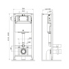 Инсталляция для унитаза Am.Pm Pro I012704 пневматика