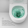 Подвесной унитаз Am.Pm Like C801900SC белый, AquaSpin торнадо, FlashClean безободковый с сиденьем микролифт