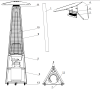 BOGH-15E газовый инфракрасный обогреватель Ballu