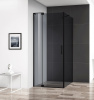 Душевой уголок 100x70-80 Cezares SLIDER-AH-1-100-70/80-C-NERO