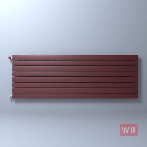 Дизайн радиатор стальной WH Steel P 390x2250 нижнее под бинокль