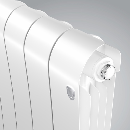 Биметаллический радиатор Royal Thermo INFINITY 500 - 12 секций, боковое, белый Bianco Traffico