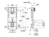 Инсталляция для унитаза 4 в 1 Grohe Rapid SL, бачок GD2, клавиша Skate Air, звукоизоляция 38750001