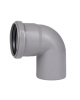 Отвод 75x87° PP HTB Ostendorf внутренняя канализация