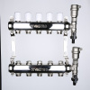 Коллектор отопления Valtec 1"нерж., 10x3/4"ЕК без расходомеров VTc.588.EMNX.0610