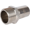 Вставка переходная НПр-НР 35x11/4" пресс, нержавеющая сталь Rommer