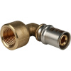 Угольник с резьбой пресс 16x1/2"В Stout металлопластик SFP-0010-001216