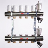 Коллектор отопления Valtec 1"латунь, 10x3/4"ЕК без расходомеров VTc.594.EMNX.0610