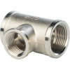 Тройник переxодной Stout 3/4"x1/2"x3/4"ВВВ никелированный SFT-0022-341234